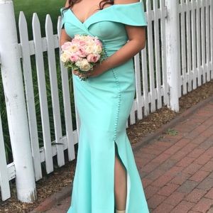 Tiffany blue Prom Dress